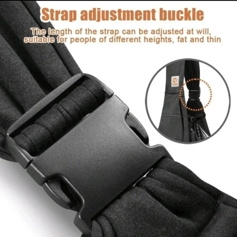 TOMKAS Dog Sling Carrier for Small Dogs Puppy Carrier for Small Dogs Black